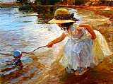 Vladimir Volegov Playing in the Park painting